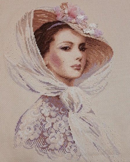 Работа «Сиреневый вечер»