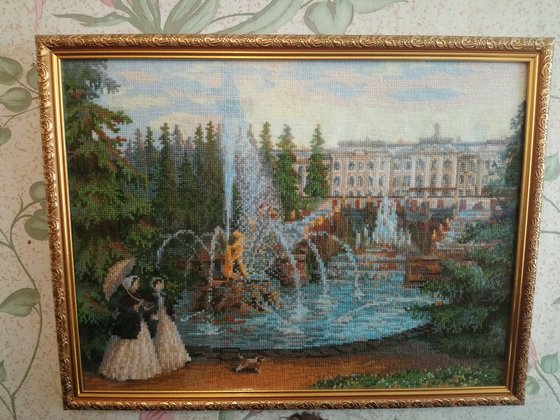 Работа «Санкт-Петербург, Петергоф»