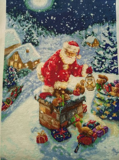 Работа «Санта,от Luca-s»