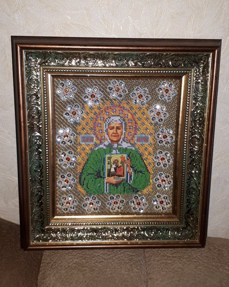 Работа «Святая Матрона Московская.»