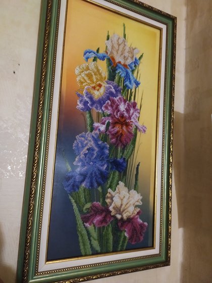 Работа «Ирисы»