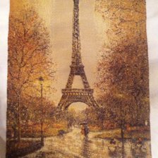 Работа «Осень в Париже»