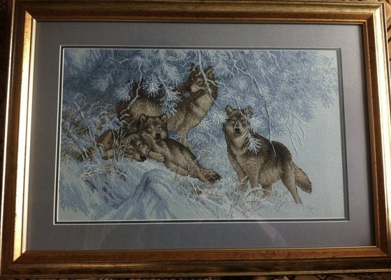 Работа «Волки»