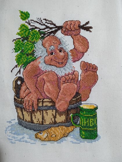 Работа «Банный дедушка.»