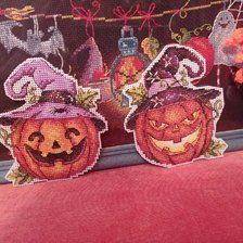 Работа «Веселые тыквы»