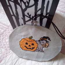 Работа «Кот и тыква»