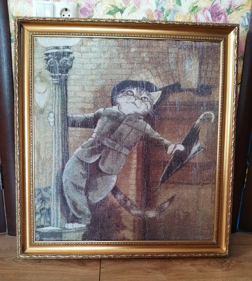 Работа «Танцующий под дождем!»