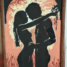 Работа «Влюбленные»