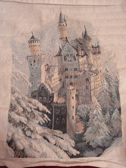 Работа «Зимний замок»