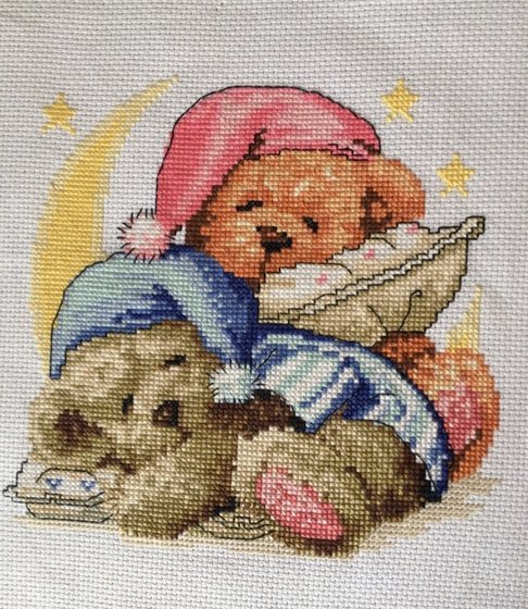 Работа «Сладких снов. Мишки»