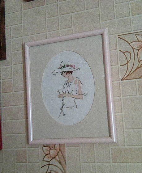 Работа «Наша "Леди в белом" (Лейла)»