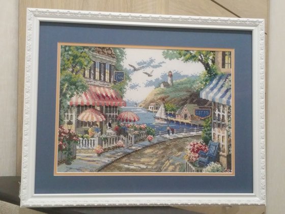 Работа «Кафе у моря»