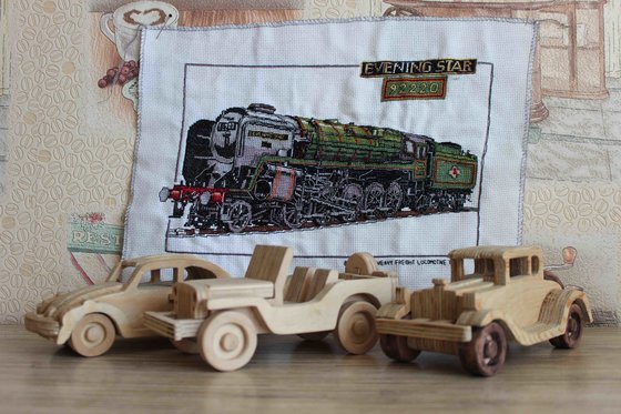 Работа «Вот такой железный паровоз...»