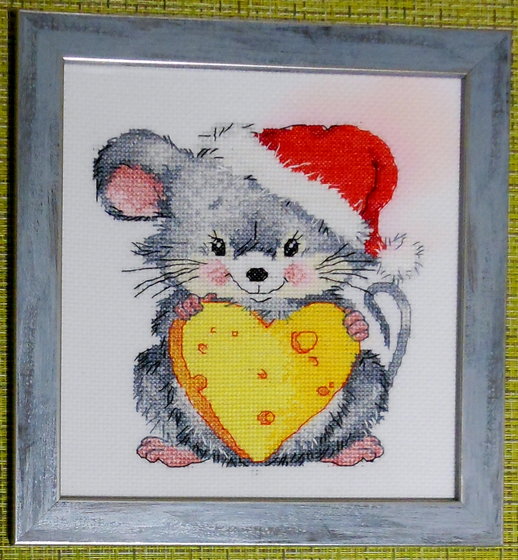 Работа «Мышонок с сыром.»