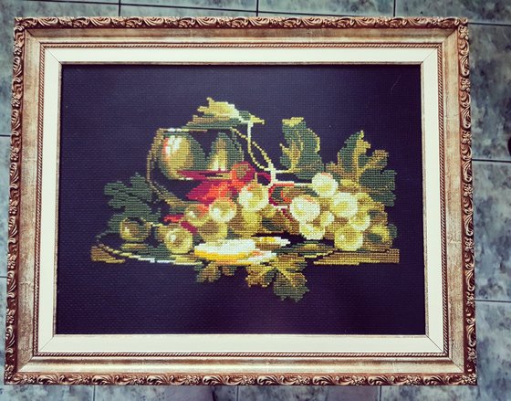 Работа «Зеленый виноград»