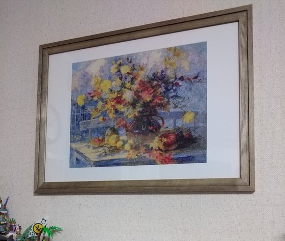 Работа «Это она оформлена в раму»