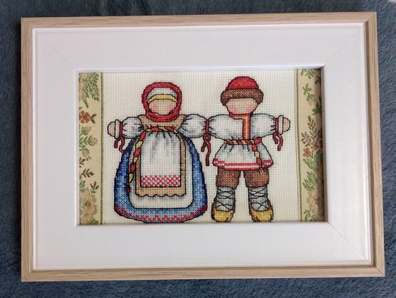 Работа «Неразлучники. Домашние обереги»