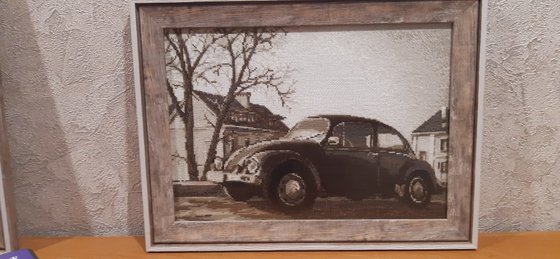 Работа «старое фото - автомобиль»