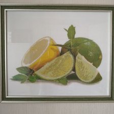 Работа «Лимон и лайм»
