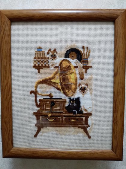 Работа «Котики»