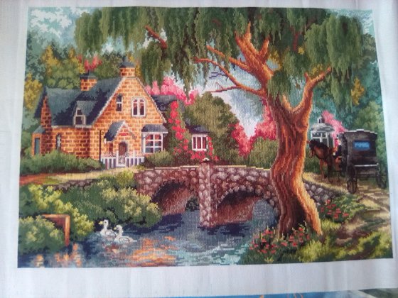 Работа «Загородный дом»