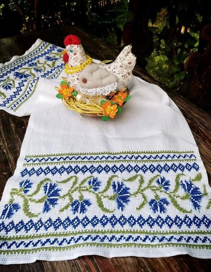 Работа «Славянский рушник»