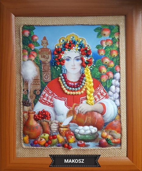Работа «Славянская Богиня Макошь»