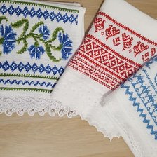 Работа «Мои славянские  рушники»