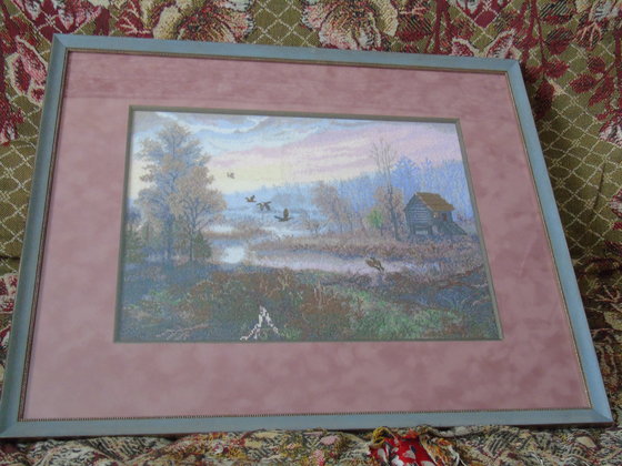 Работа «Утро в лесу»