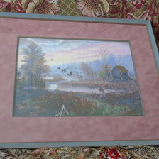 Работа «Утро в лесу»