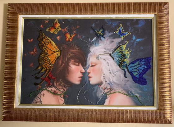 Работа ««Поцелуй» от Чаривна Мить»