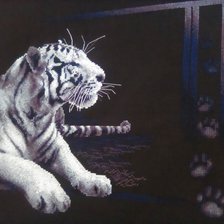 Работа «Белый тигр»