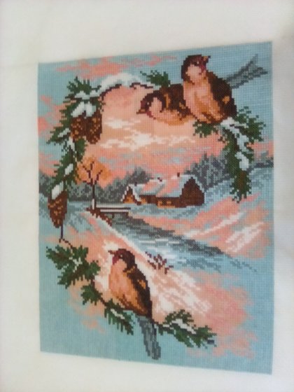 Работа «Зима»