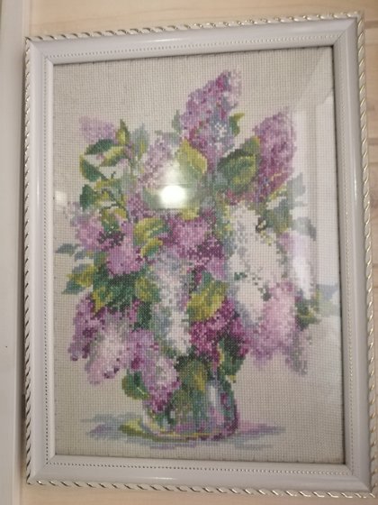 Работа «Сирень»