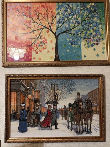 Работа «Нижняя вышивка: Алан Мейли 1931-1994 "Галантный век"»