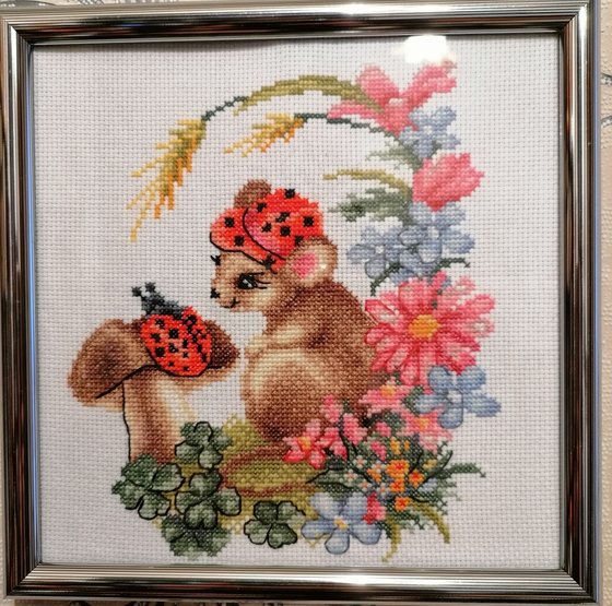 Работа «Panna "Любопытный мышонок"»