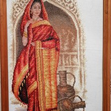 Работа «Panna "Индийская девушка"»