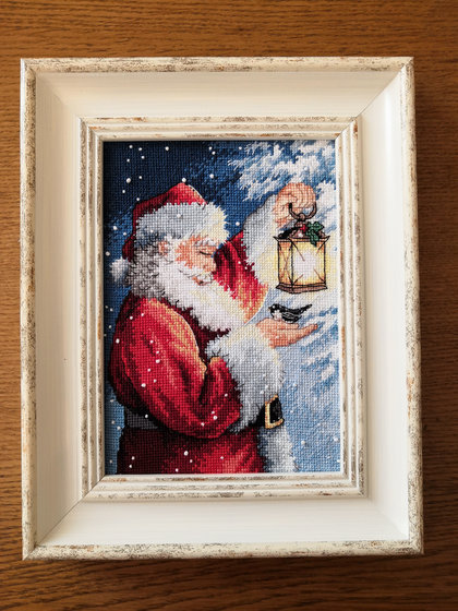 Работа «Крылатый друг Санты»