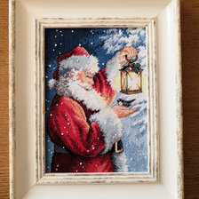 Работа «Крылатый друг Санты»