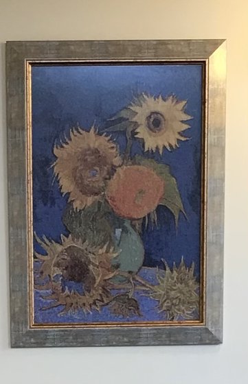 Работа «Ван Гог « подсолнухи»»