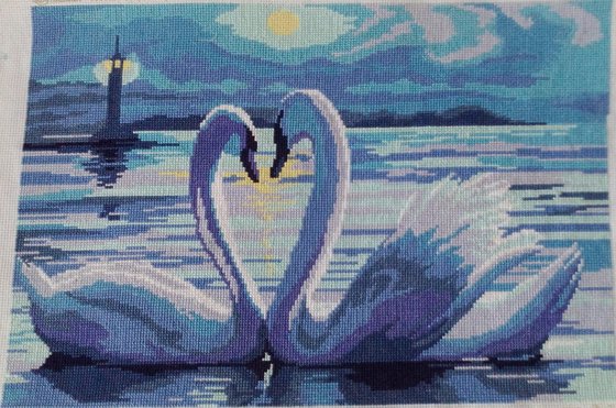 Работа «лебединая верность»