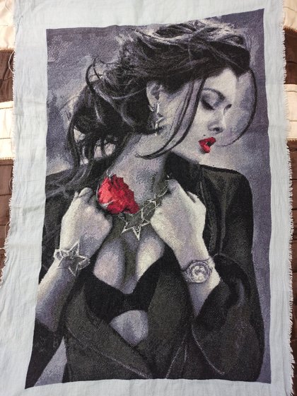 Работа «Страстная роза»