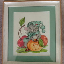 Работа «Запасливый мышонок»