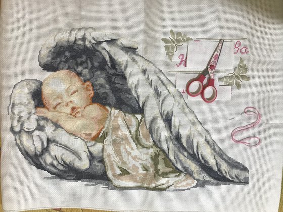 Работа «Крылья ангела»