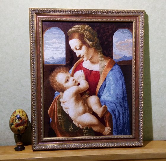 Работа «Мадонна Литта»