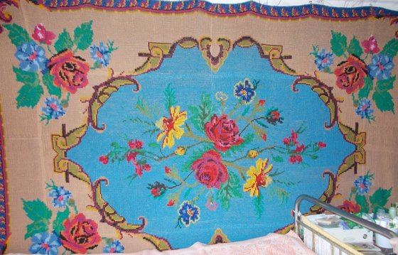 Работа «Ковёр 2х3, ручная работа»