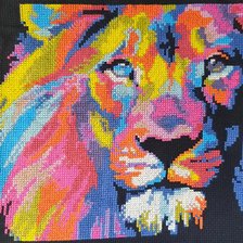 Работа «Радужный лев»
