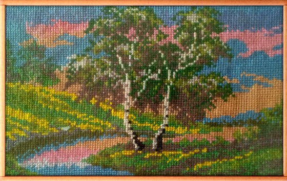 Работа «Берёзы»