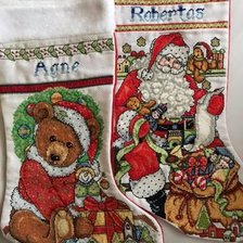 Работа «Рождественские носки»