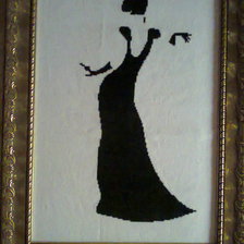 Работа «Дама»